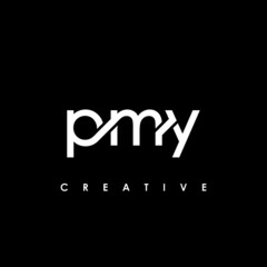 PMY Letter Initial Logo Design Template Vector Illustration