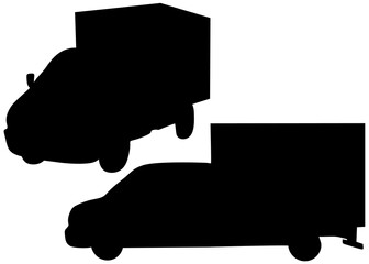 Trucks for transportation in a set.