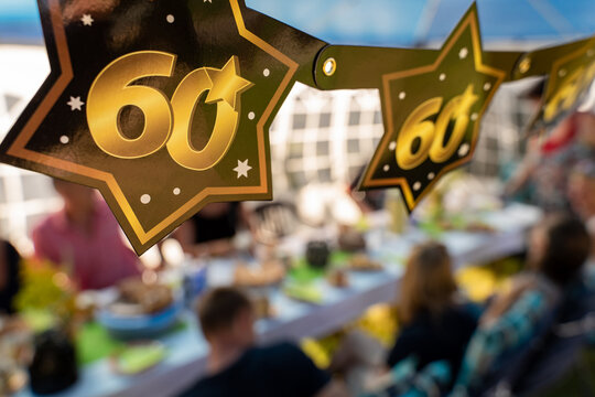 60er Geburtstagsfeier mit der Familie