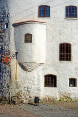 Facade of an old building.