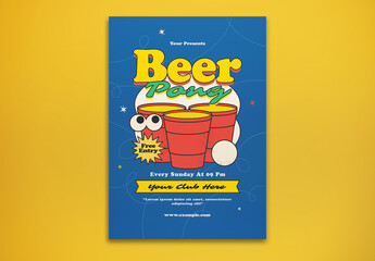 Beer Pong Flyer