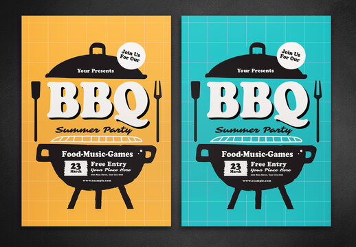 Bbq Summer Party Flyer