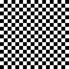 Chessboard 18x18. Vector Monochrome 18x18 Checkered Board. Black And White Color. Checkered Squares.