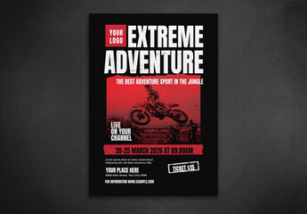 Extreme Adventure Flyer