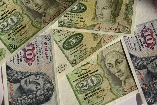 alte deutsche mark scheine