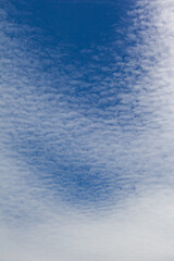 Textur blauer Himmel mit Wolken