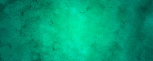 Abstract Blue Green Watercolor Background