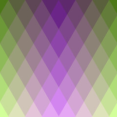 Abstract color Low-Polygones Generative Art background illustration