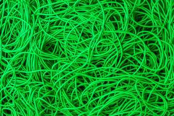 Eelectrical cable cord as background