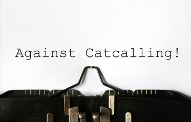 Against Catcalling!