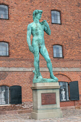 David Statue at Langelinie Pier copenhagen Region Sj&aelig;lland (Region Zealand) Denmark