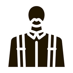 profession glyph icon vector. profession sign. isolated symbol illustration