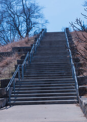 Obraz premium stairway to the sky