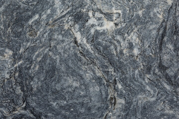 Wavy gray and white marble pattern