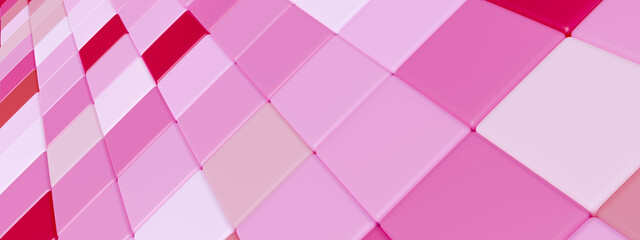  Pink cross squares background.