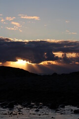 sunset in Karmoy, Norway