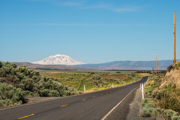 Mt adams on the Yakima Indian Reservation old pump house road
