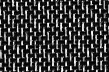 textile mesh braided black white surface background