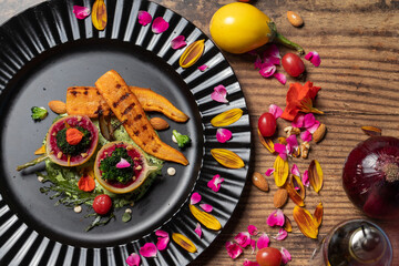 upper cut veggie colored