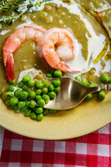Shrimp Split Pea Soup