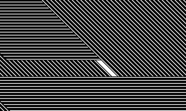 Composici&oacute;n abstracta de rayas negras  diagonales y horizontales