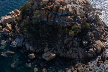 Bahía de Acapulco desde el Farallón del Obispo