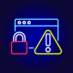 Blocked access to web page linear icon. Error. Thin line customizable illustration. Contour symbol. Vector isolated outline drawing. 