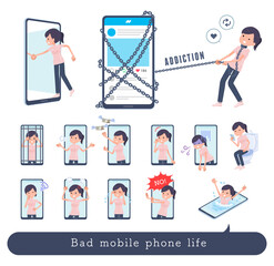 flat type medical staff woman_Bad-mobile