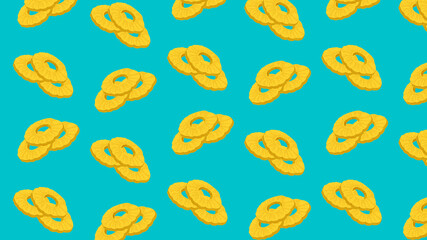 Slice Pineapple pattern 