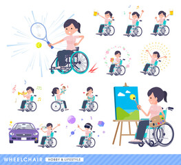 flat type medical staff woman_wheelchair-Lifestyle