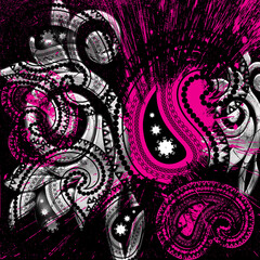 abstract background pattern design