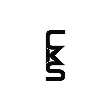 cks letter original monogram logo design