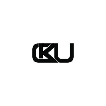 cku letter original monogram logo design