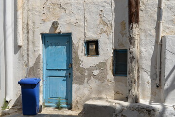 Mykonos, Greece. Panoramic view of Mykonos town, Cyclades islands.