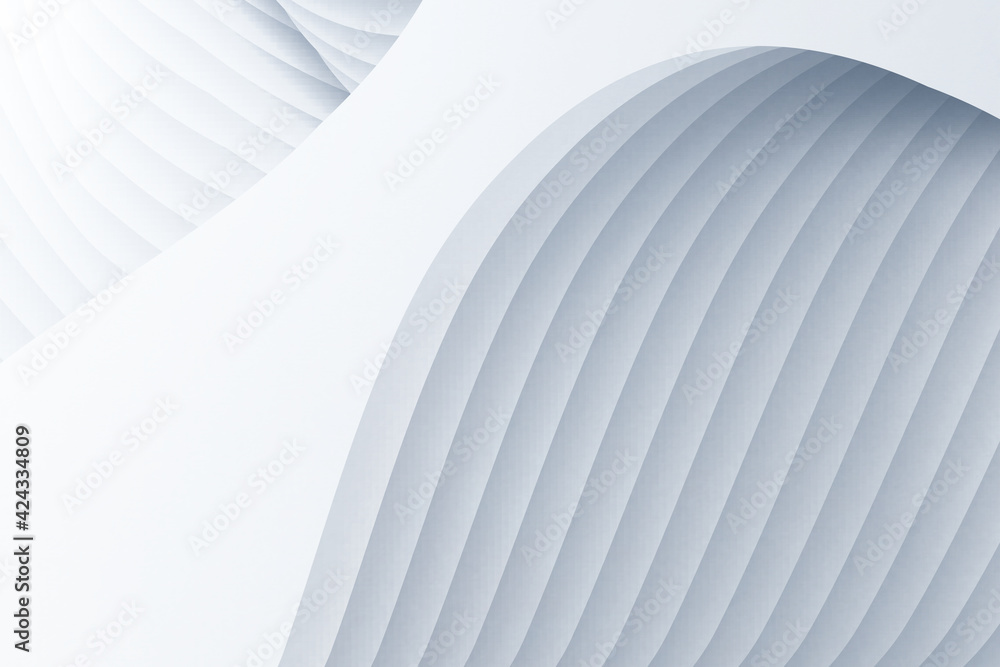 Poster 3d render the texture background of the grey-white lines of the building structure