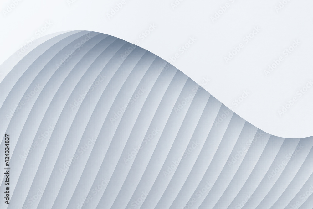 Aufkleber 3d render the texture background of the grey-white lines of the building structure