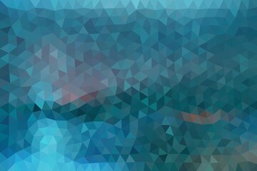 Obraz premium abstract blue background with triangles
