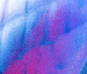 Beautiful bright colorful street art graffiti background. Abstract creative spray drawing fashion colors on the brick walls of the city. Urban Culture gradient texture, copyspace backdrop