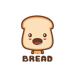 Bread illustration character
