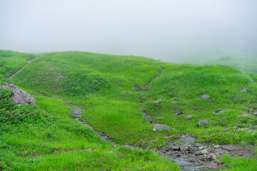 月山 山形 霊山 霊峰 出羽三山 登山 トレッキング 絶景