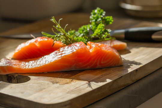 Safe salmon healthy eating