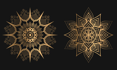 Flower Mandala. Vintage decorative elements. Oriental pattern, vector illustration. Islam, Arabic, Indian, moroccan,spain, ottoman motifs. Coloring book page