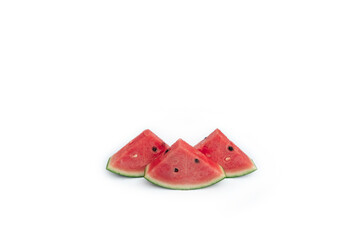watermelon isolated on white