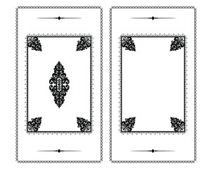 ornament, patterns for the decoration of the book cover