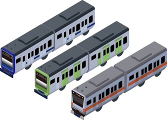 電車　セット　中央線　山手線　横須賀線　