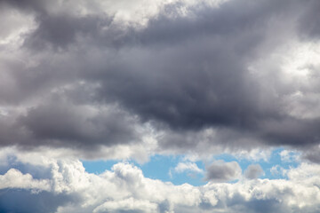 Rain clouds in the sky