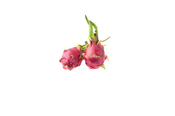 dragon fruit isolated on white