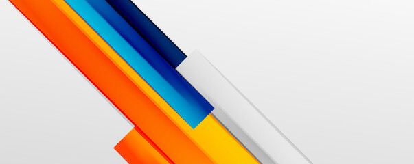 Color abstract lines trendy geometric background for business or technology presentation, internet poster or web brochure cover, wallpaper