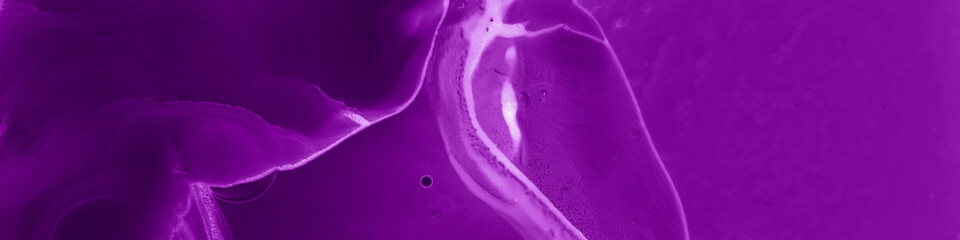 Purple Fluid. Spooky Background. Ultraviolet