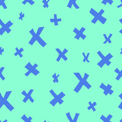 seamless pattern with x